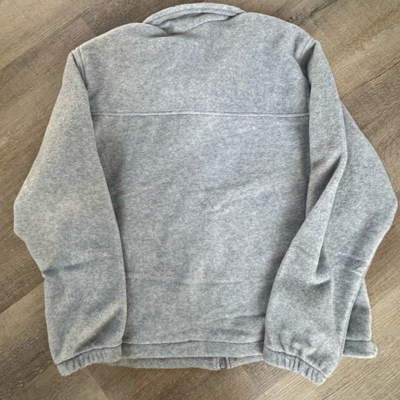 Columbia Heather Gray Fleece Jacket - Picture 8 of 8
